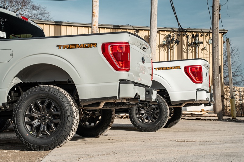 Ford F-150 Performance Exhaust - Dual Rear Exit - CORSA Performance - Sport Cat-Back - Black PVD - `21-`25